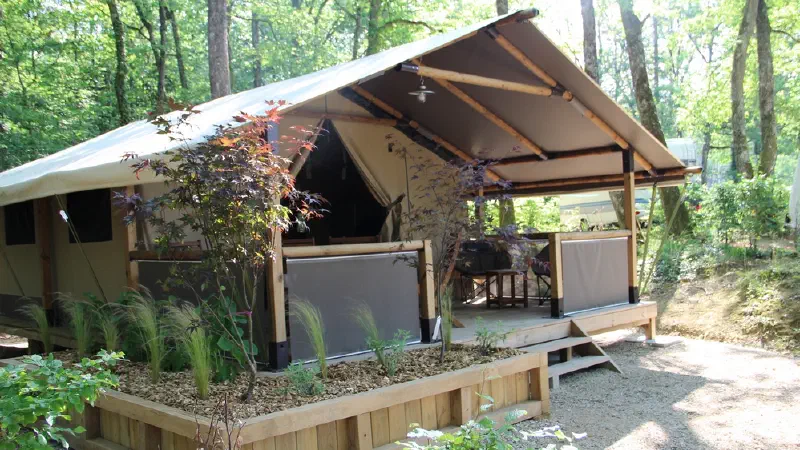 vue exterieur lodge Mokoro