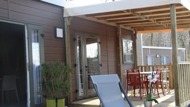 vue Mobilhome Bien être exterieur